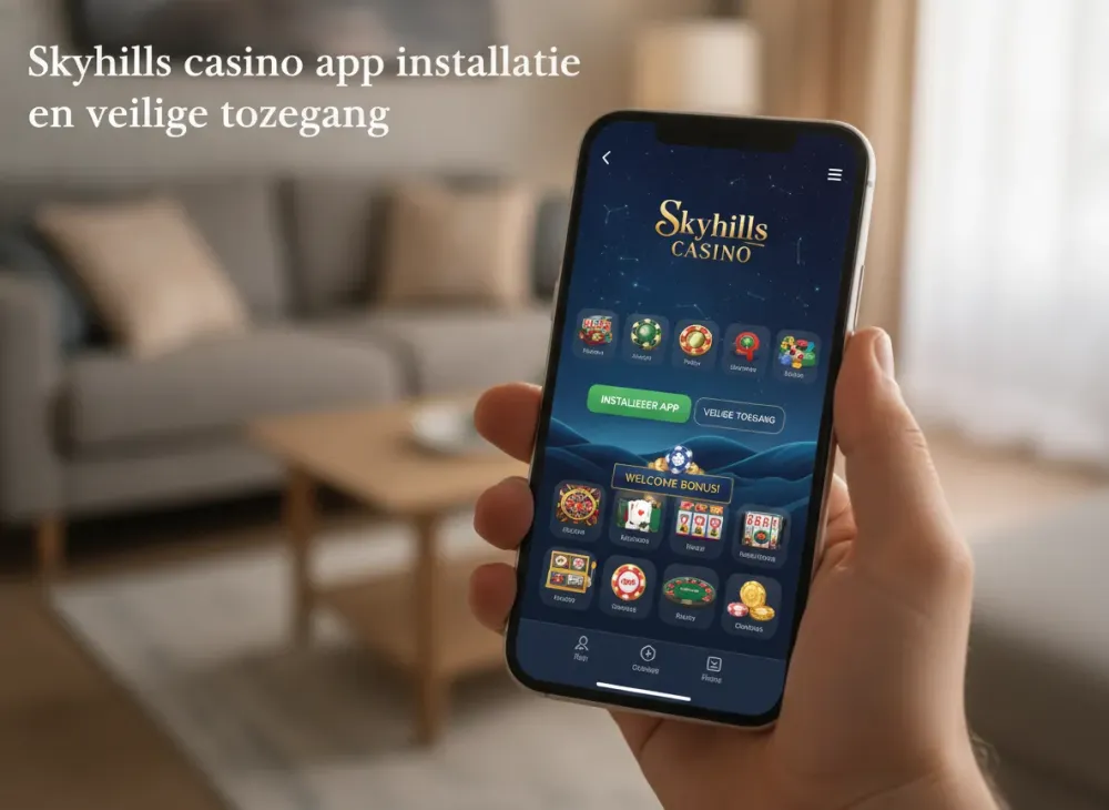 Skyhills casino app installatie en veilige toegang