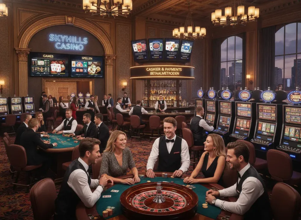 Skyhills casino review over spellen en betaalmethoden